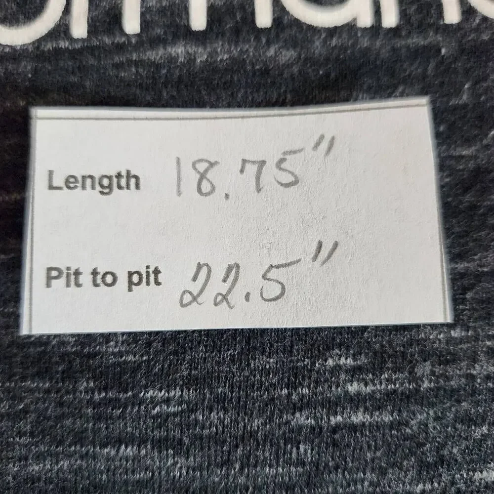 Calvin Klein Performance Gray Cropped Logo Sweatshirt Size Small Gray Sweatshirt